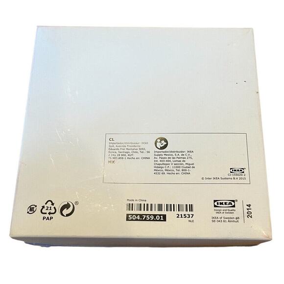 IKEA Vinter Ornaments 2020 Glass Skiing Bear & Penguin 4 1/4" New Christmas Trre - Picture 3 of 3